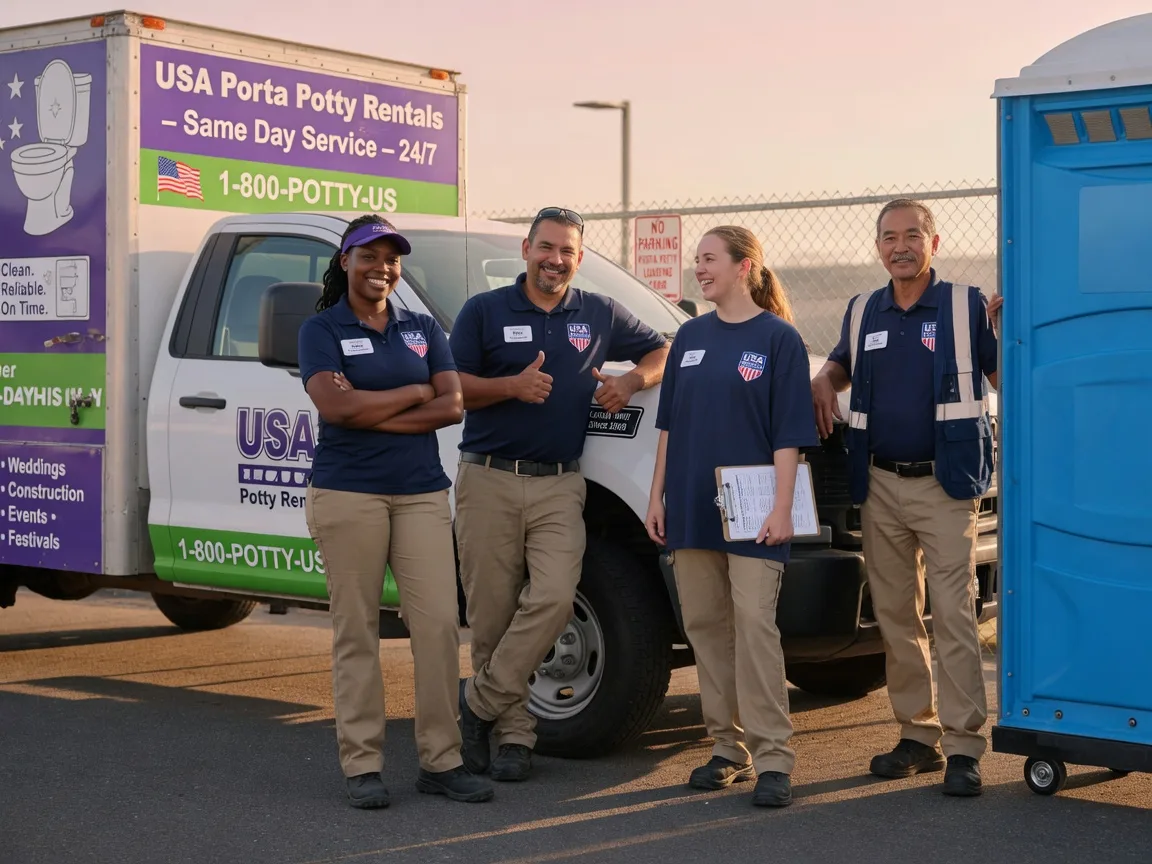 Porta Potty Rental company in Crocker, MO